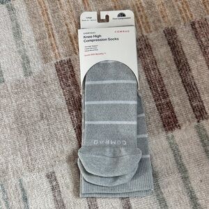 Conrad Gray Knee High Compression Socks